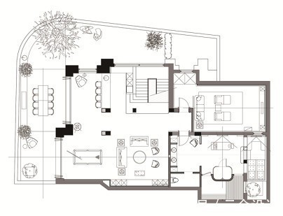 大理石|600㎡豪宅别墅，装修出来的轻奢风有多牛？