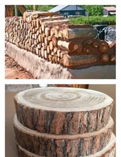 step|没钱铺地板,她把木头锯成一段段铺地上,完工后邻居忍不住称赞