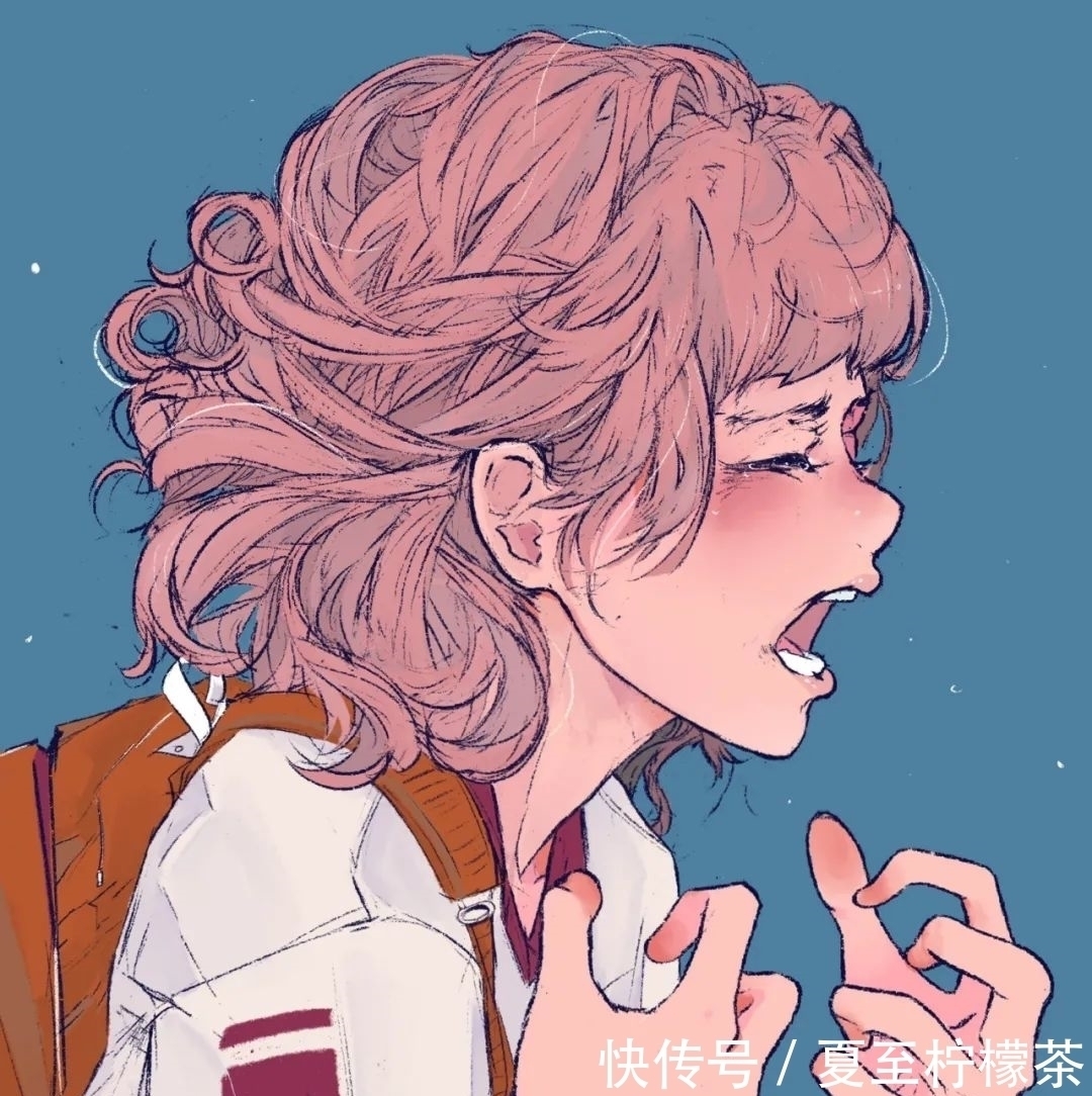 时尚风#插画师EllieMaplefox作品欣赏丨一大波甜酷头像壁纸来袭!