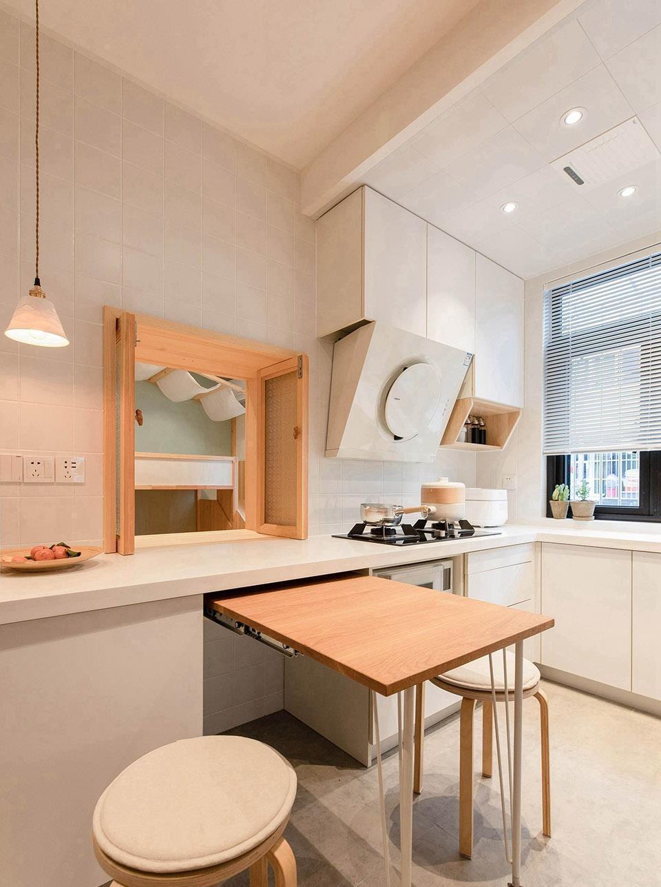 空间|45㎡小户型学区房,爆改后“小中见大”,整个家被一眼望穿