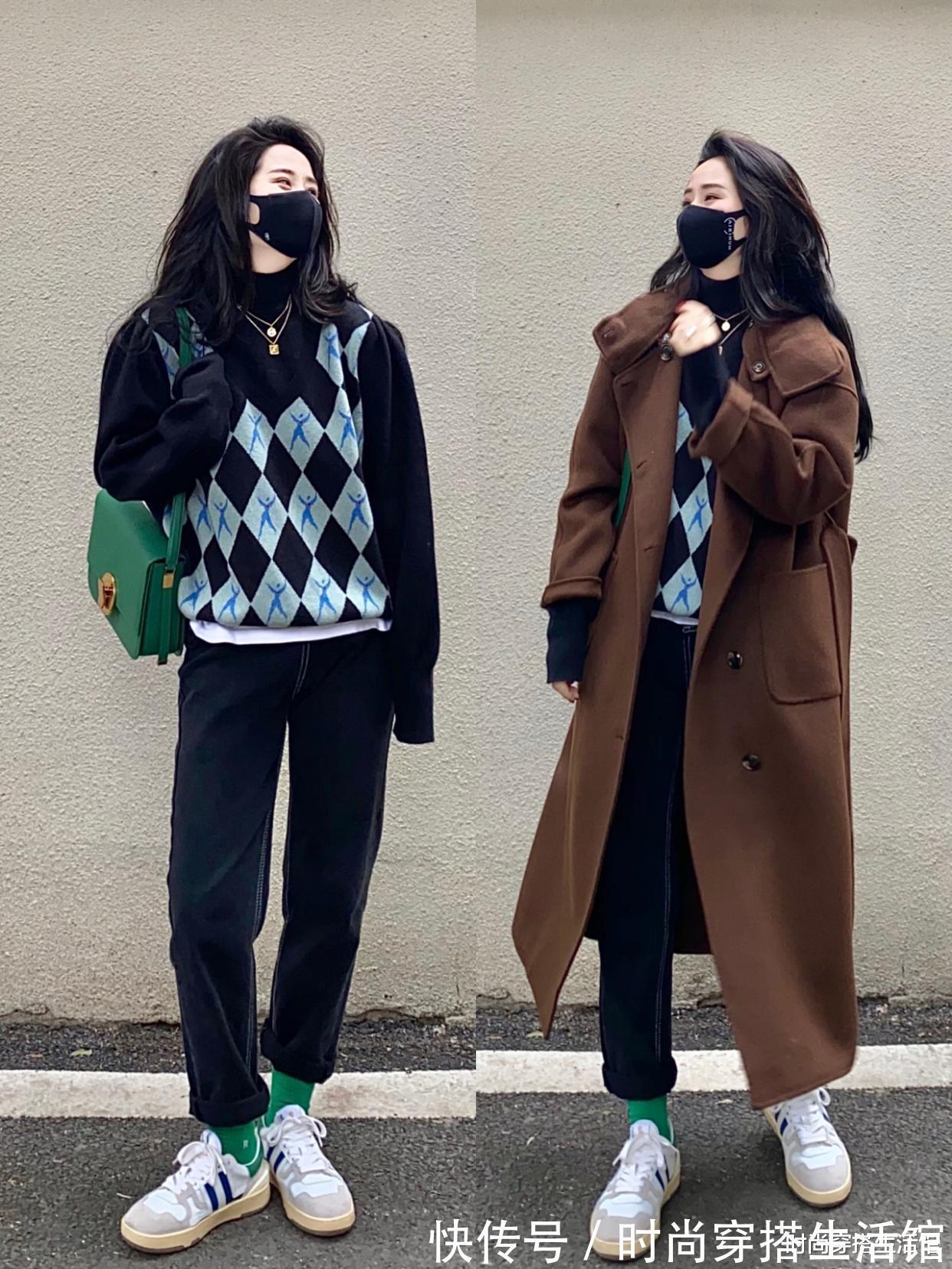 牛仔裤 40岁女人,冬天要选就选这3款加绒裤,时尚又保暖,照着穿好美