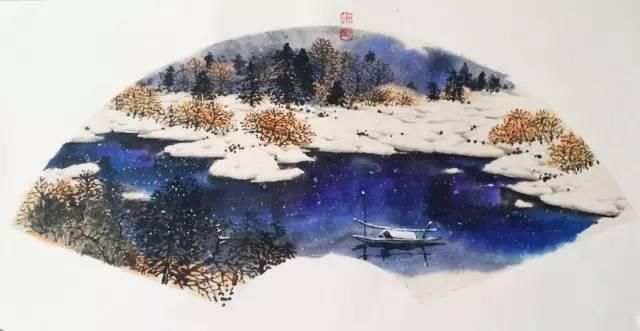 书画|赵春秋扇面：方寸之间，风雅清凉