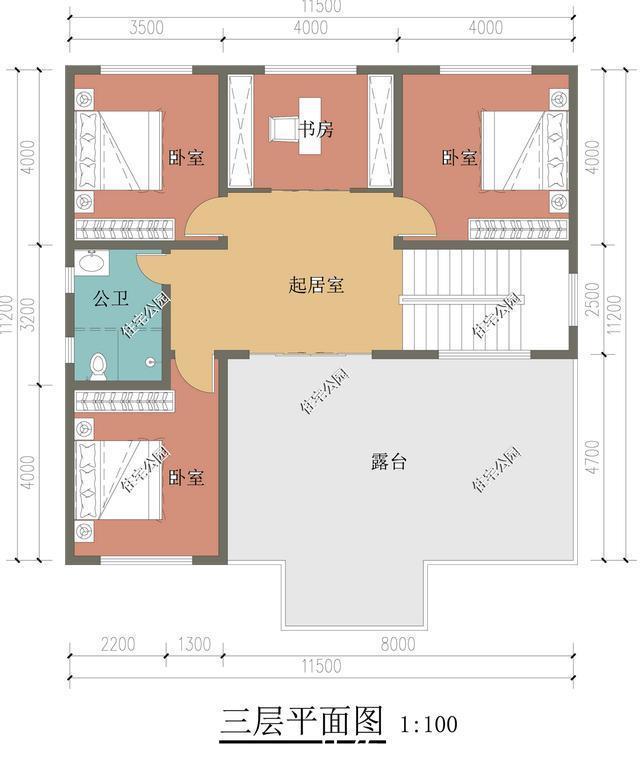 户型|11×12米经典欧式住宅,住宅公园“明星”户型我们又升级了