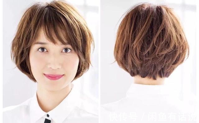 微卷|剪短发显脸大?看50多岁阿姨的亲身示范就知道,比长发时洋气多了