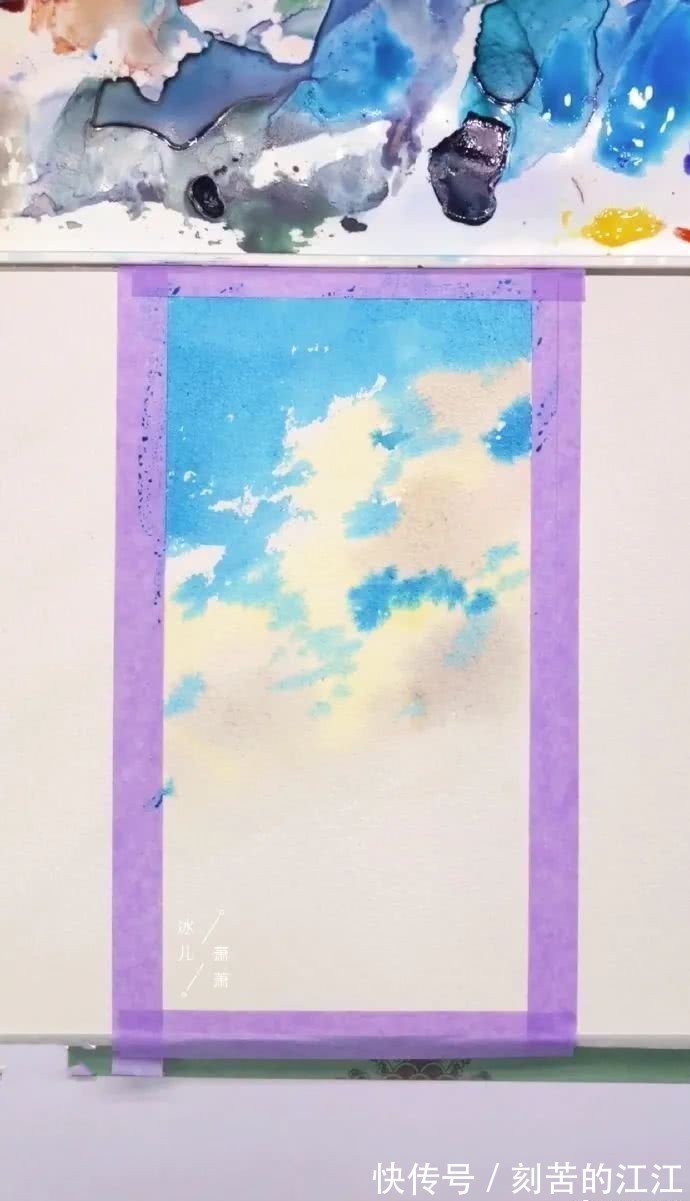 花瓣@水彩这样画,也太美了吧!居然把花瓣画出透明的感觉,看完忍不住保存!