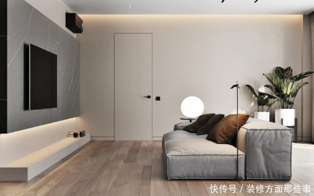 落地窗前|136平简约风三居室,呈现现代时尚的感觉