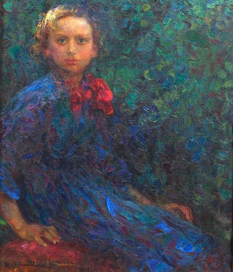 绘画$意大利画家普林尼的绘画,色彩太美了!