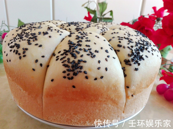 教你做蒸面包，不用面包机也不用烤箱，松软有嚼劲，好吃不上火