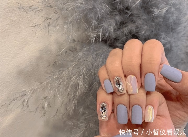 高级显白的磨砂美甲,喜欢磨砂的姐妹一定要看!