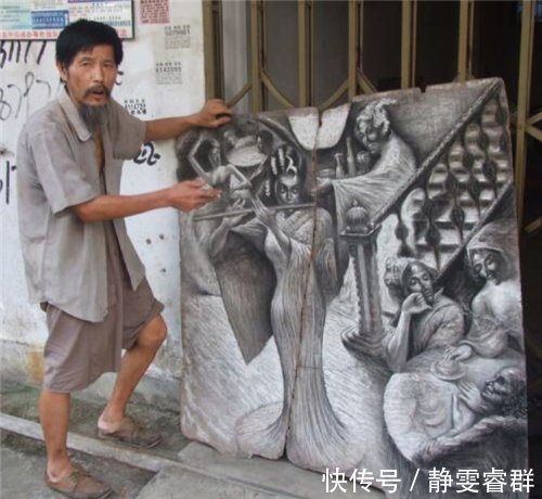 徐荣!他苦练绘画40年,被称作中国梵高,专家看后却说:作品进不了美协