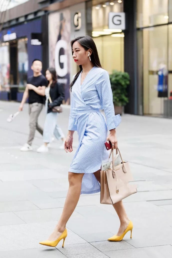 高跟鞋|高跟鞋搭配裙子,优雅自信又有女人味