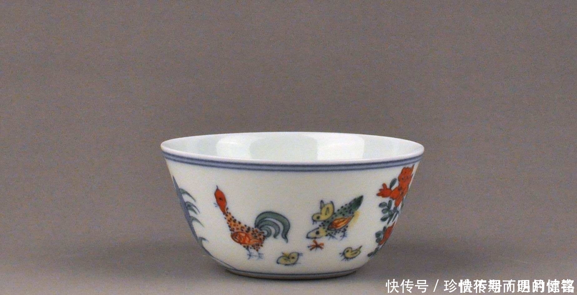 斗彩|成化帝的旷古畸恋,成就了斗彩和独步天下的三秋杯