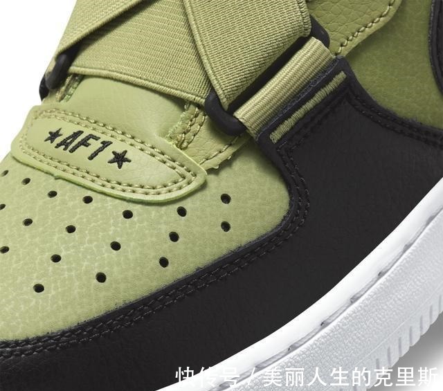 force 1|Air Force 1又有全新设计!机能绑带版本首次亮相!