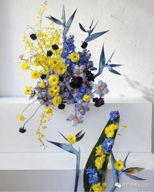  奇思妙想|花艺奇思妙想那些油画配色的绝美花艺作品