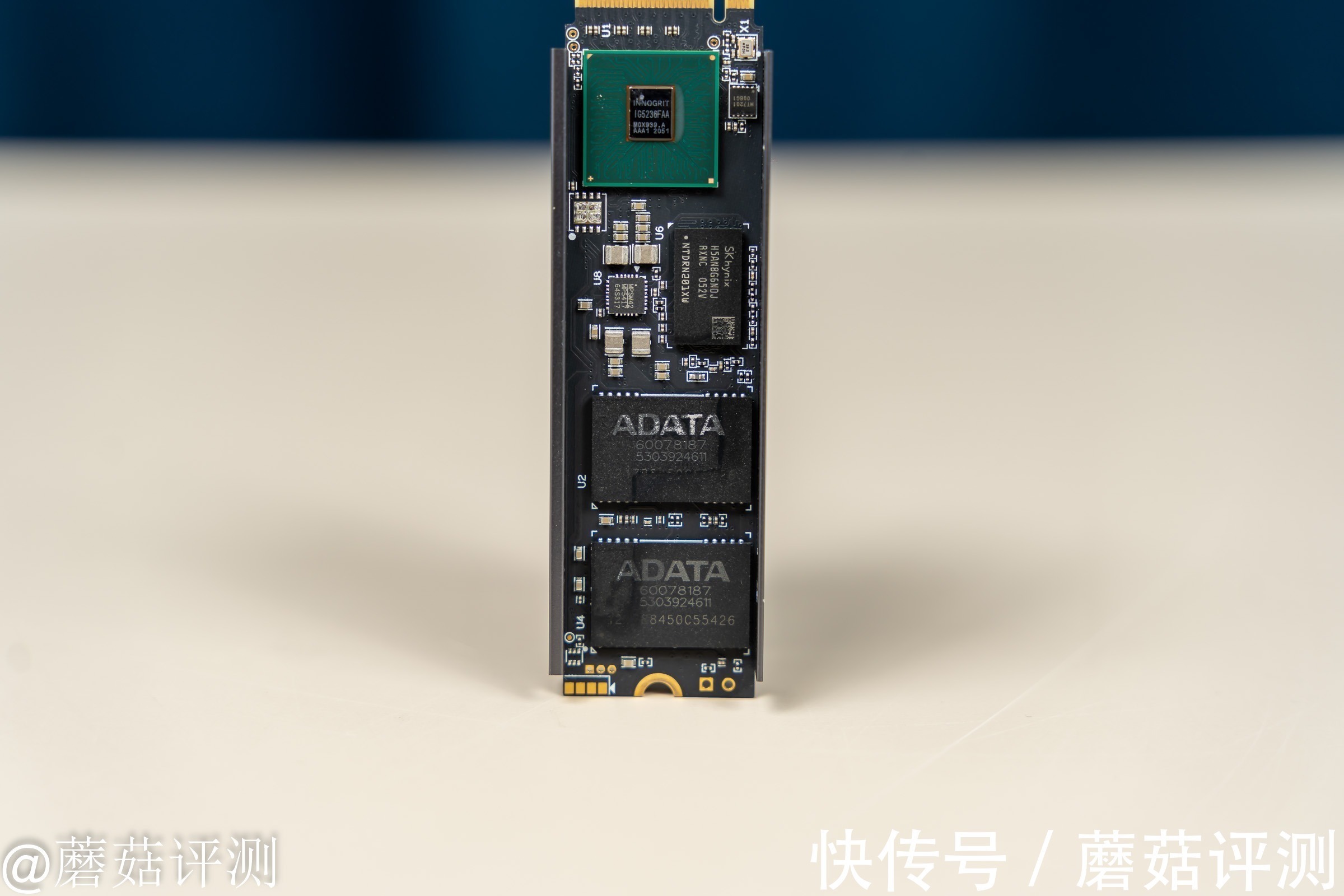 散热片|用料厚道，速度超快！威刚XPG翼龙S70固态硬盘PCIe4.0 测试