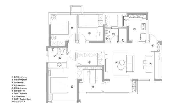 收纳|难怪“横厅”结构的新房,越来越受欢迎,看了她家才知道有多爽!