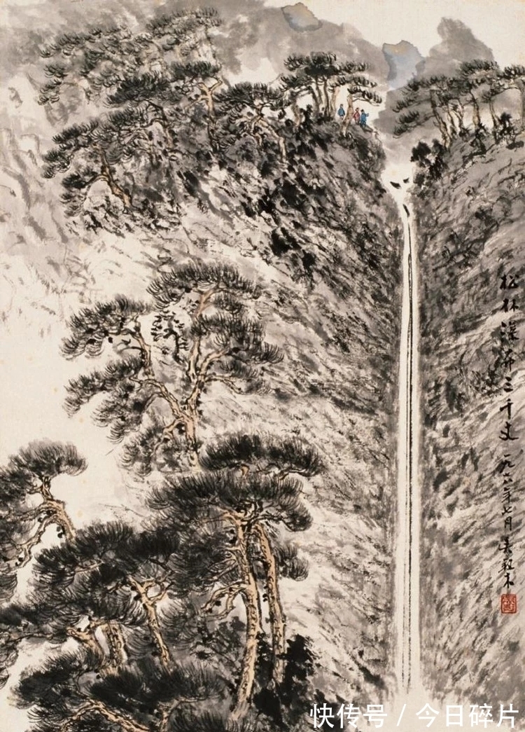 古不泥古#老画家的画|吴养木山水画