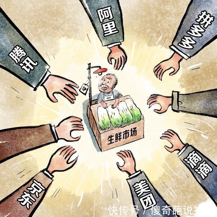菜贩子|菜贩子生意也要抢,互联网巨头的眼光仅此而已?