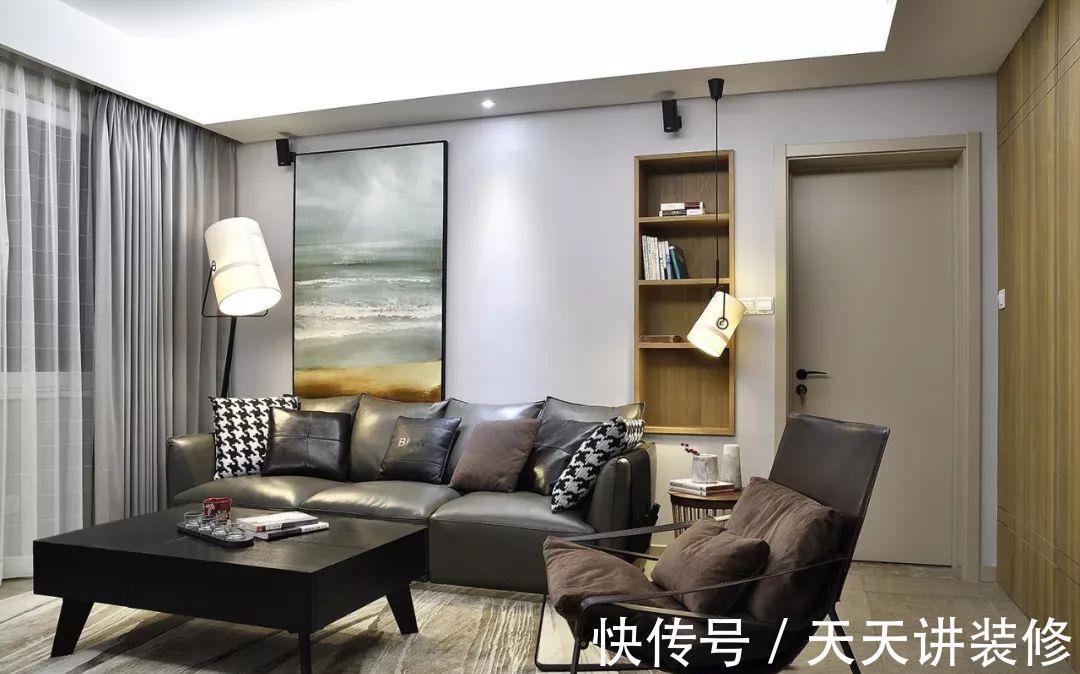 小清新|小户型客厅该如何设计沙发背景墙?好的设计方案都不错