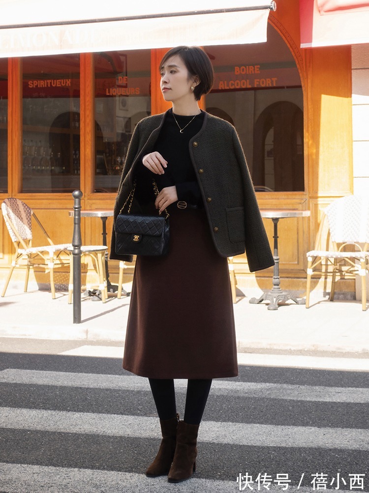 下半身 冬季赶时髦就穿“半身裙”,优雅时尚又实用,配毛衣、外套都好看