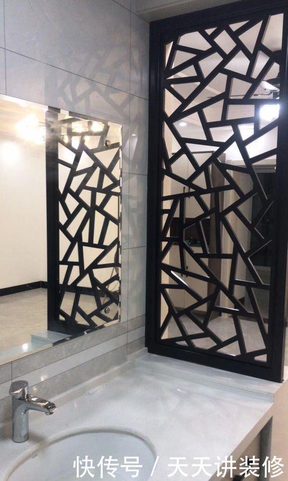 齐家栗子|花了10万块就把硬装搞定了，没钱只能省了，洗手台的设计还挺独特