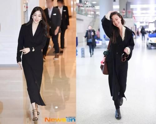 今年冬天，黑色大衣又火了！