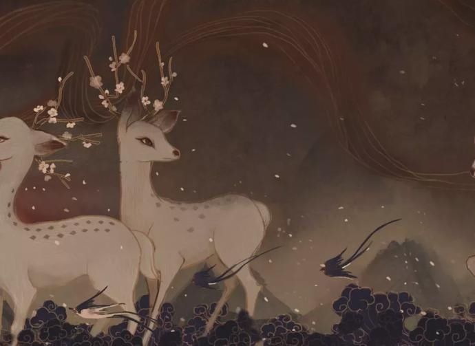 网络|90后小姐姐自学绘画,靠画“神仙狐鬼”爆红网络,圈粉60万