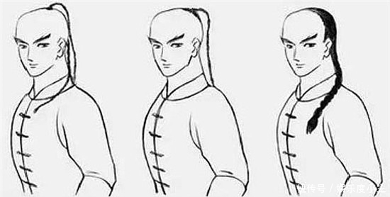 样子|清朝戏剧乃是骗子,他们辫子是这样的,好新奇的样子