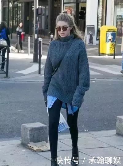 今年最火的高领毛衣,这样穿才够美!