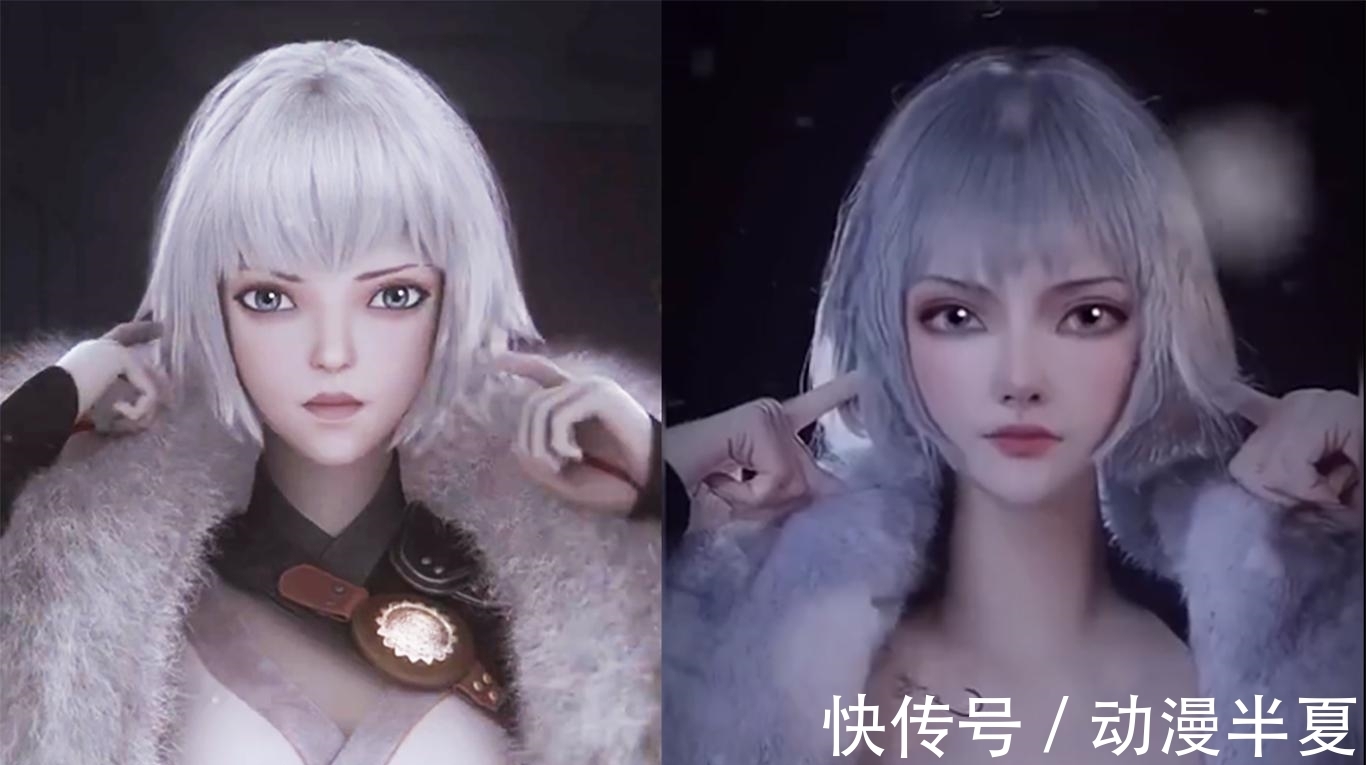 手办|小姐姐们COS《灵笼》白月魁，秒碎次元壁，这是真人版手办吧？