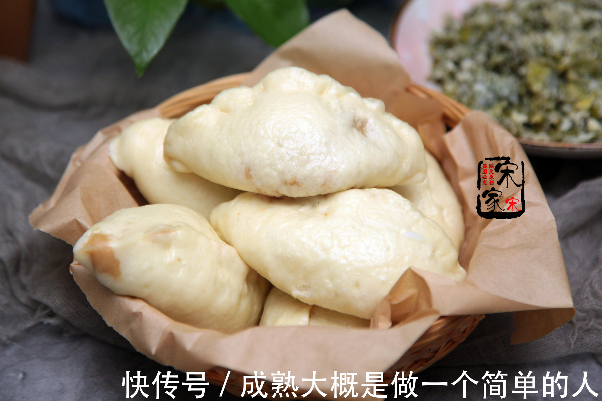 多汁又抱团的包子馅儿怎么调老厨师这做法太狠了，怪不得好吃！