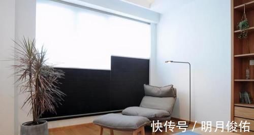 客厅|老公硬是舍弃电视墙，不买沙发，全屋“刷大白”！进屋就被迷住了