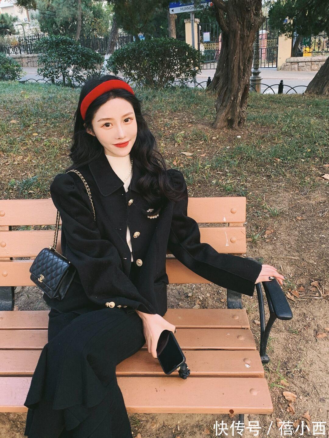 搭配|冬天除了穿大衣、羽绒服,还可以穿“毛呢外套”,简单实穿有气质