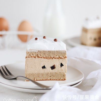 明天要上班,今天吃大餐咖啡冻|浓情咖啡乳酪慕斯蛋糕