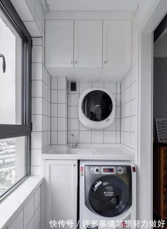 浅灰色|89平简约三室，老公坚持一进门设隔断，多出一个独立玄关