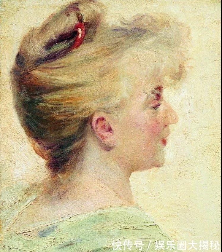 浪漫主义#他是俄罗斯绘画大师,巡回画派创始人之一,油画色彩亮丽甜美