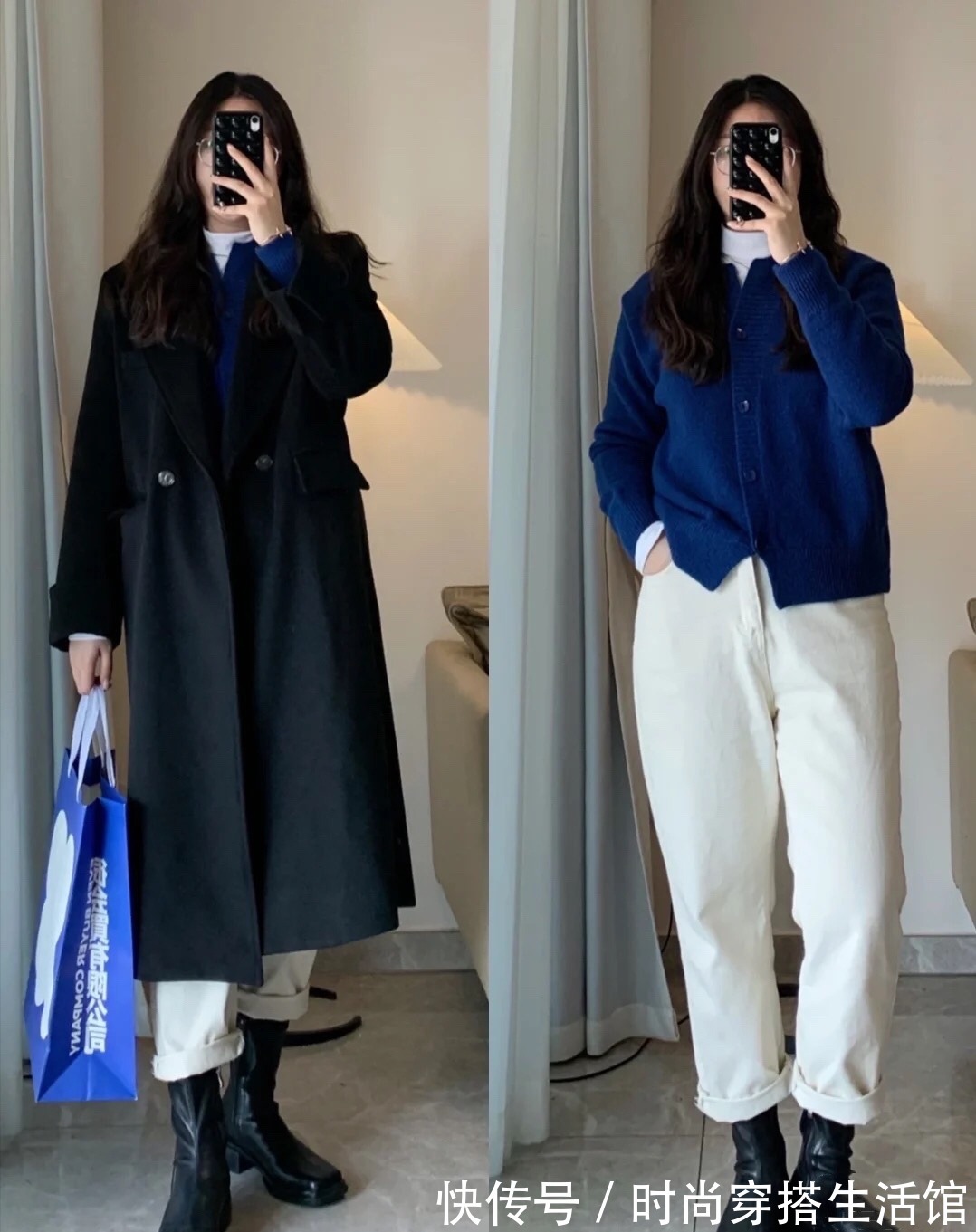 穿搭|最近火了一种穿搭,叫“外套+裤子”,时髦显瘦,照着穿就对了