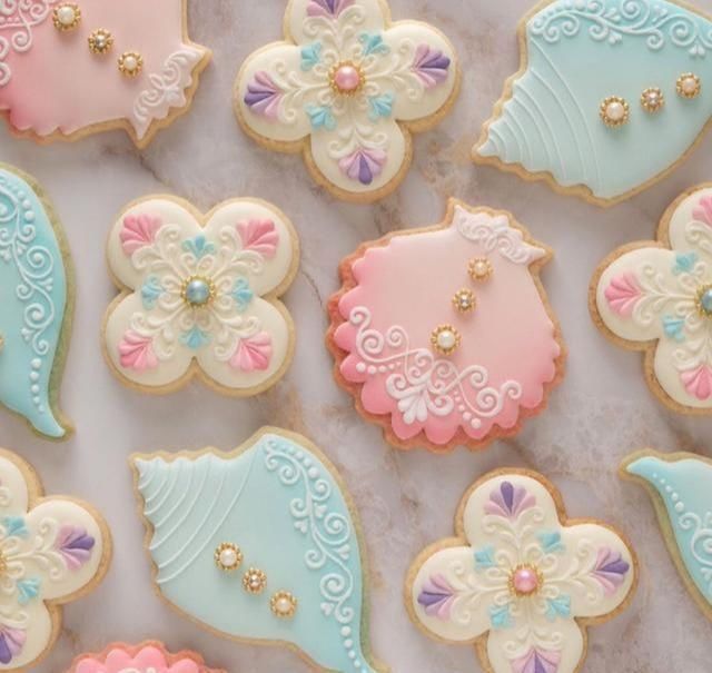 做出|一双巧手,做出童话般的翻糖饼干,看完你会舍不得吃网友称太美