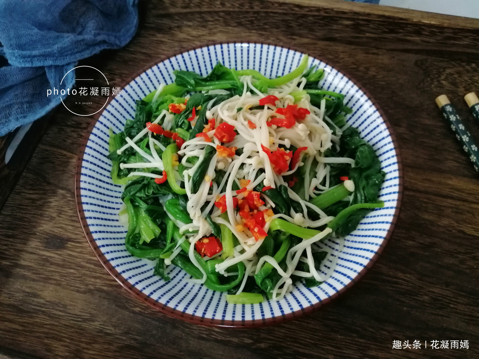 凉拌菜|菠菜和此物绝配,被闺蜜称为“减肥菜”,连吃半月瘦8斤,真厉害