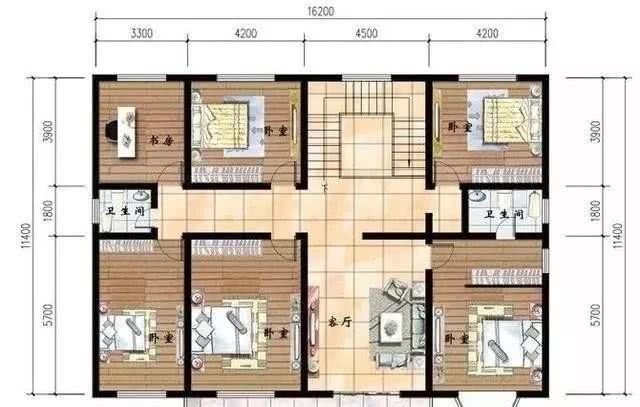 主体|建两层的别墅 这8款户型, 庄重大气, 能建一栋能吹一辈子