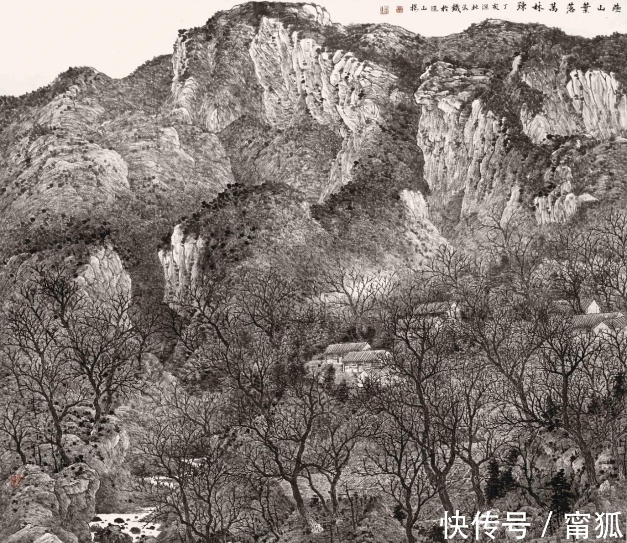 段铁#段铁:潜心钻研山水画30余年,被评选为“中国泰山第一人”