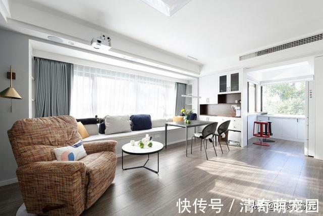 空间|难怪横厅如此受欢迎,再加上“去客厅设计”,室内相当宽敞大气