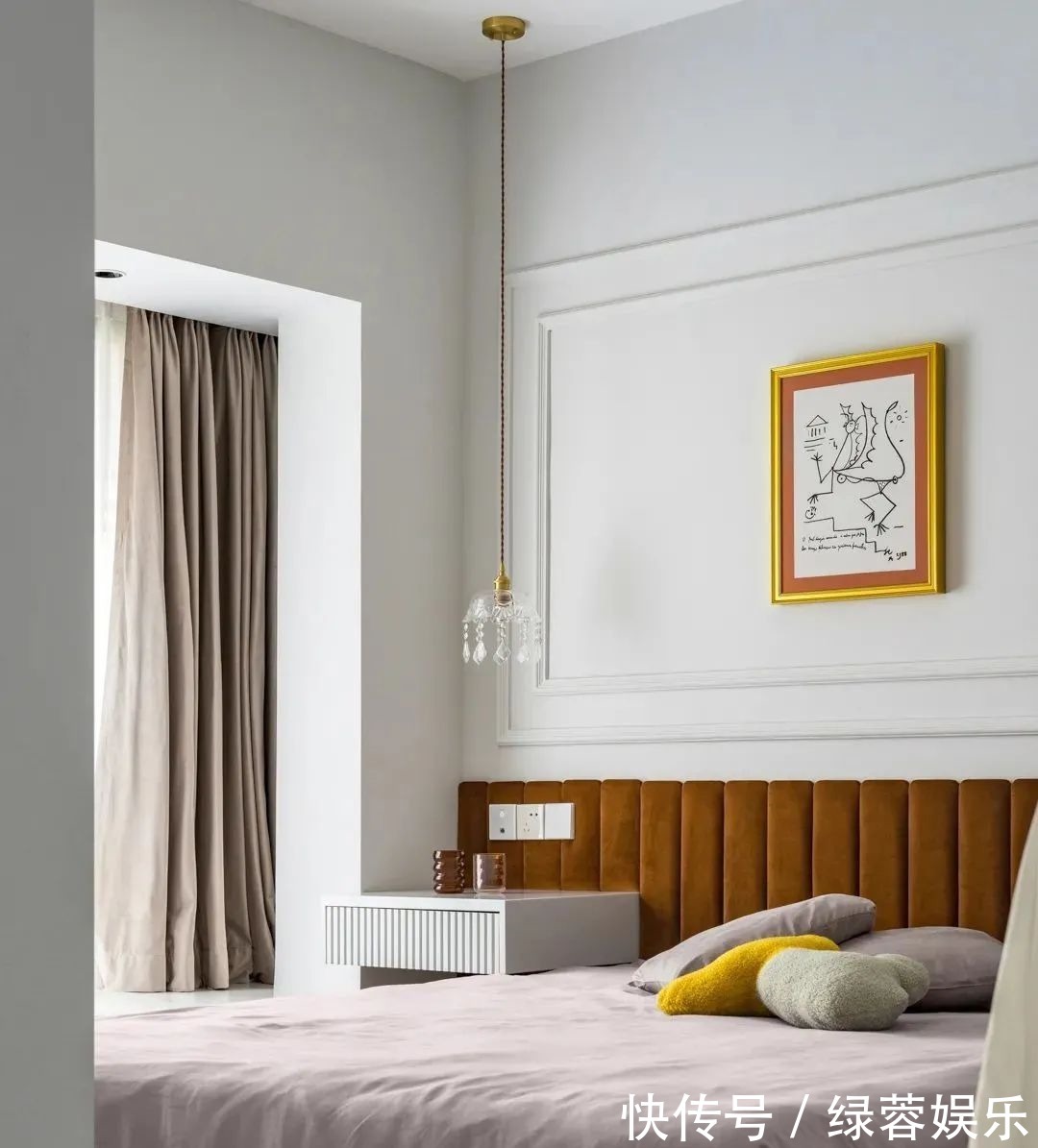 实用|案例分享▏102㎡精致温馨三居,简约实用又富有小资情调的家