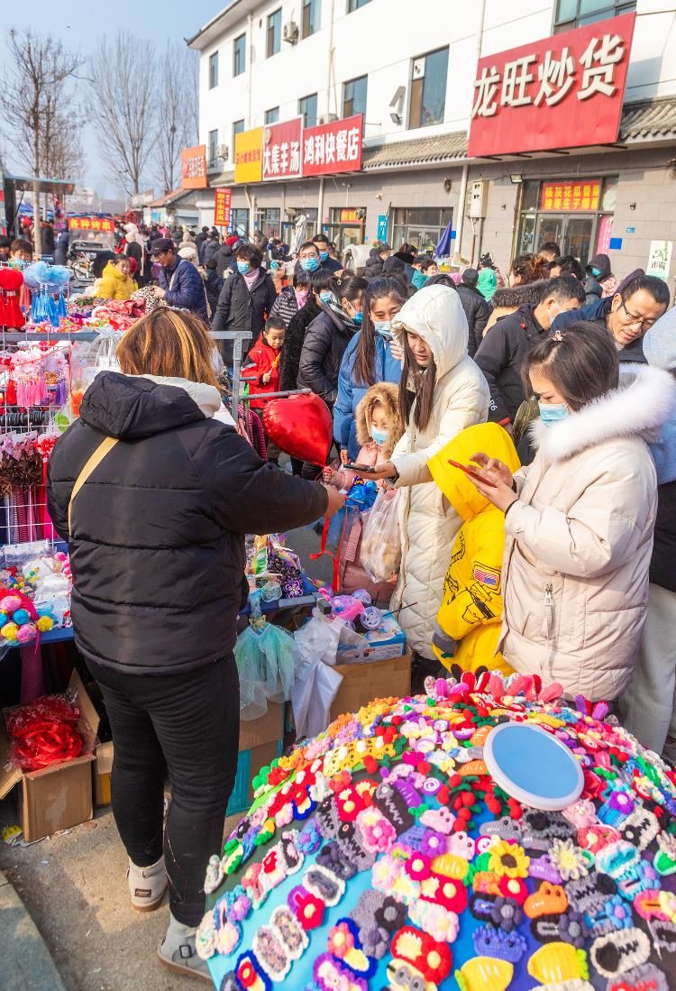 年味|山东好景丨仲宫大集年味儿浓