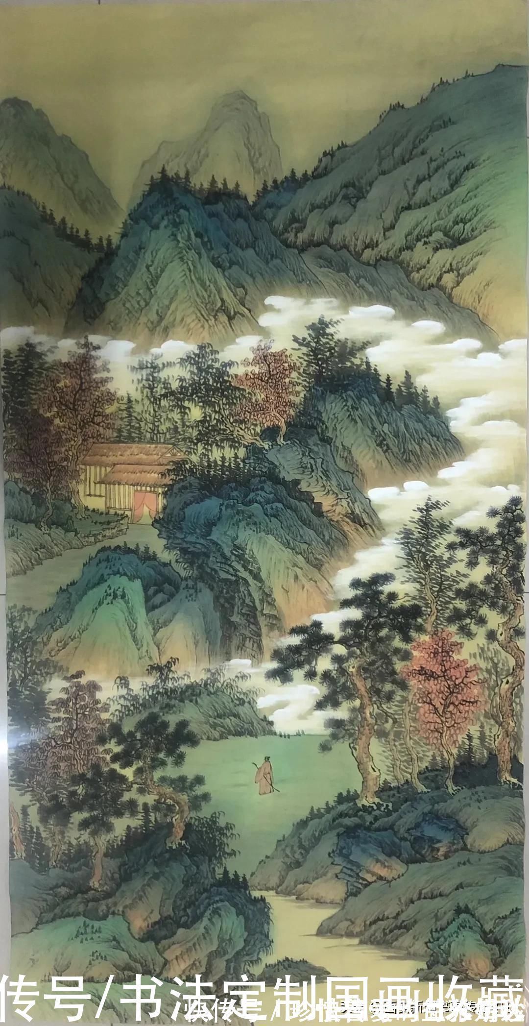 奖金奖|书法国画定制收藏《淡泊明志,养德泽福,江南春色,万山红遍》