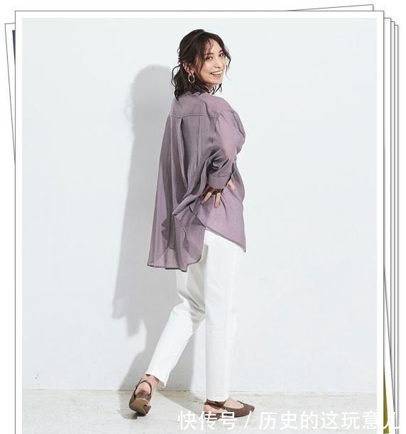 棕色 紫色上衣现在也很时髦，轻松完成秋季的优雅穿搭！