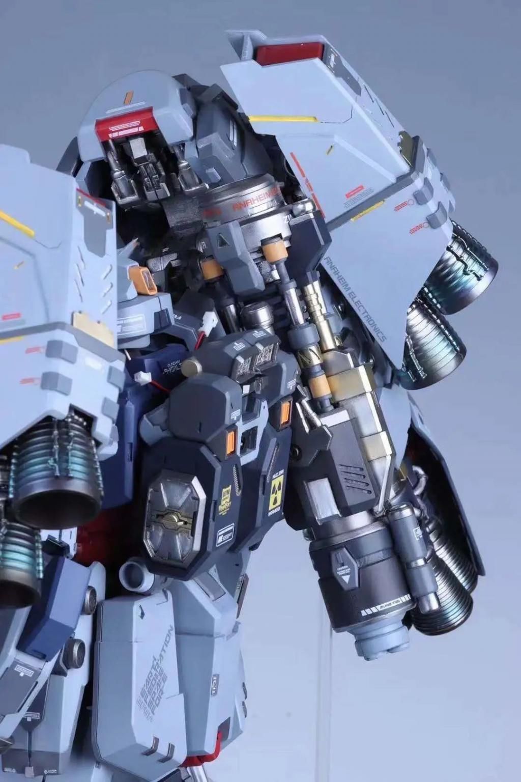 模玩|模玩控:老衲作品gs改件gp02高达模型