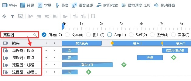 如何过滤筛选所需元素？|【制作动画软件】万彩动画大师教程 | 教程