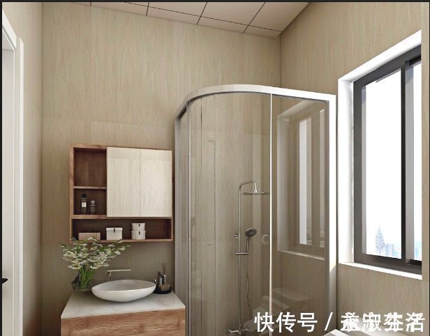 装修|75平米两室一厅装修,瓷砖选的好,瞬间提升卫生间颜值,邻居很羡慕