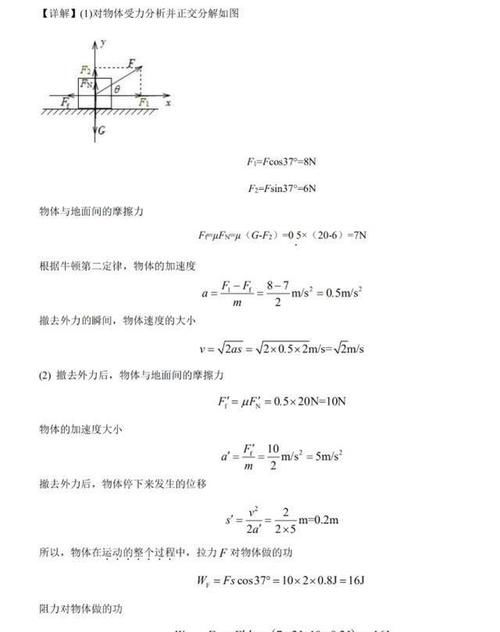 变力做功的求解